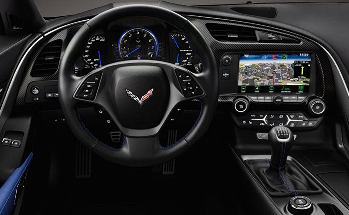 C7 Corvette interior — interior detailing and window tint