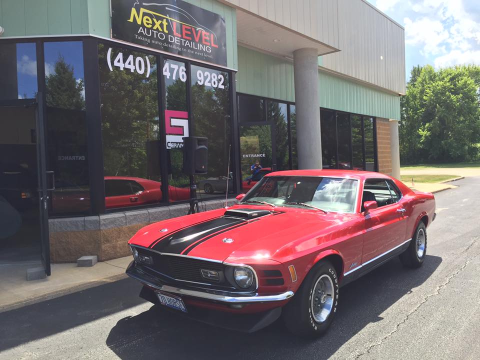 1970 Mustang Mach 1 — classic car detailing at Next Level